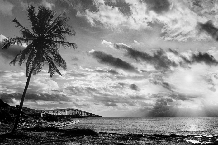 Bahia Honda Sunrise B&W