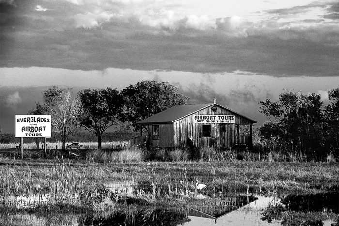 In Time Passing B&W