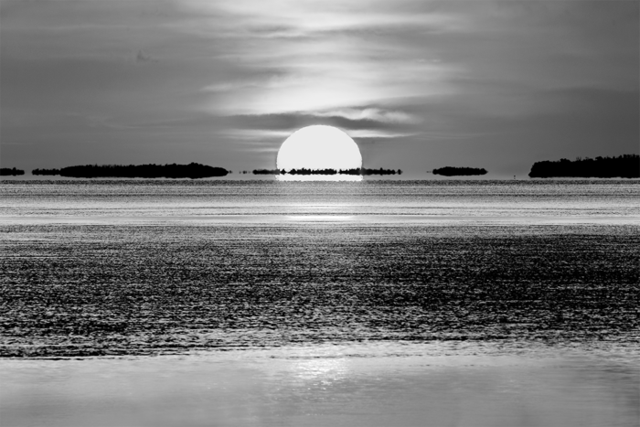 Island Setting B&W