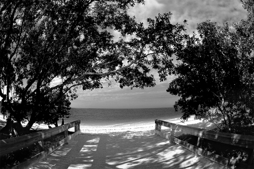 Lovers Key B&W