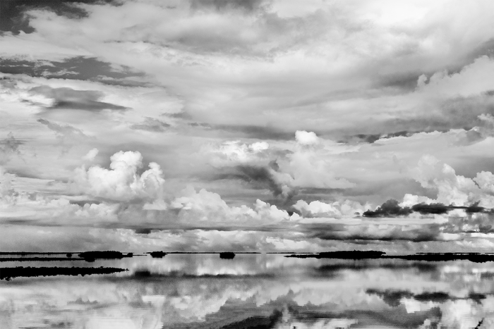 Reflections of a Painted Sky B&W