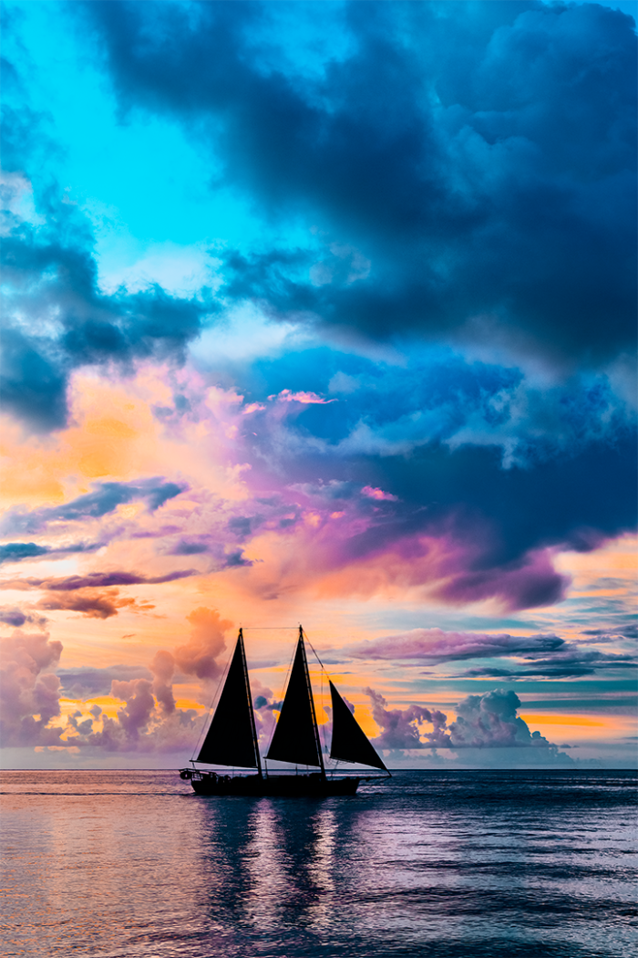 Sailing Under Painted Skies 2