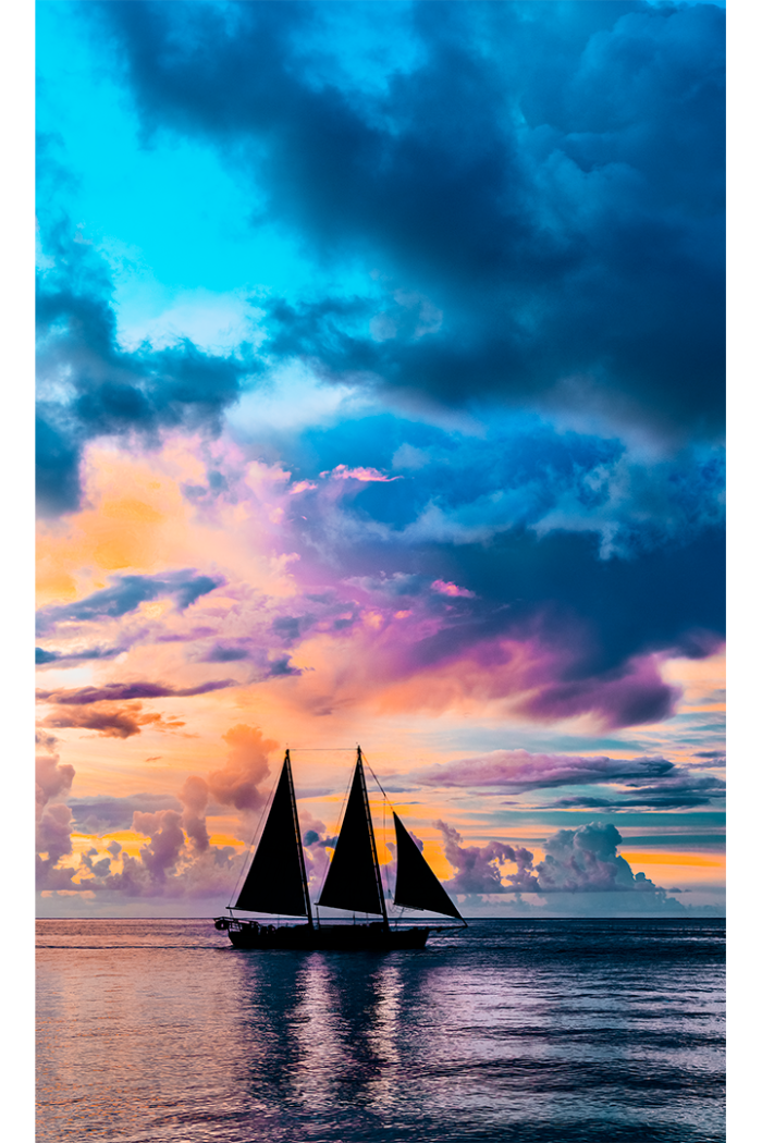 Sailing Under Painted Skies 2 - Image 2