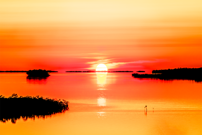 Stillness of the Setting Sun