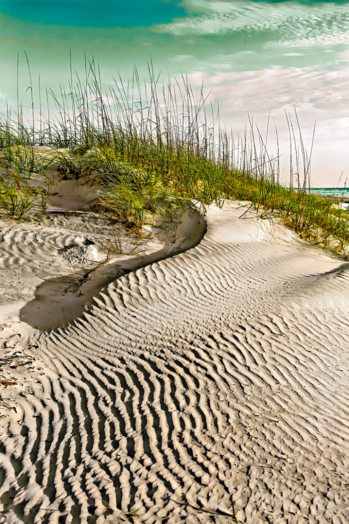 Sand Sculpture V Old Florida
