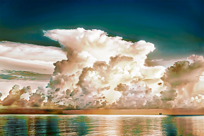 Shades of Indigo Old Florida