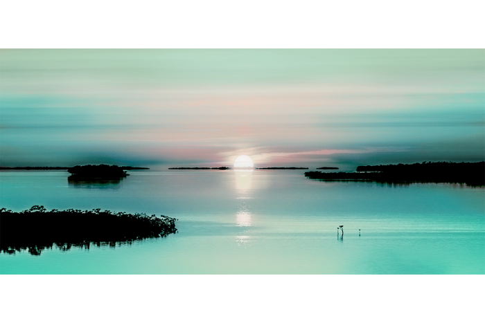 Stillness of the Setting Sun Old Florida - Image 2