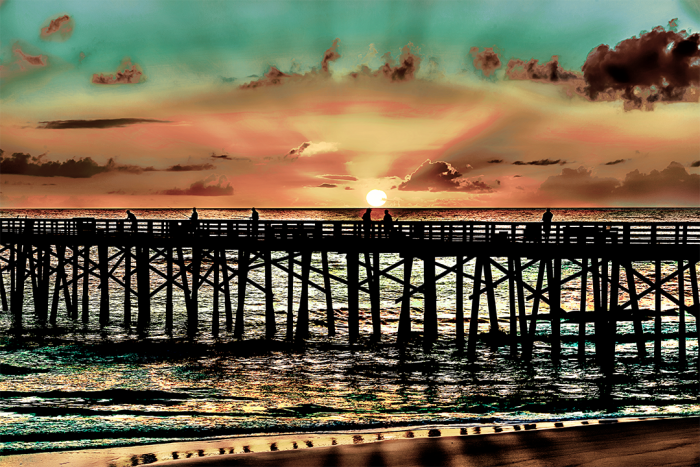 Sunrise at Flagler Beach Old Florida