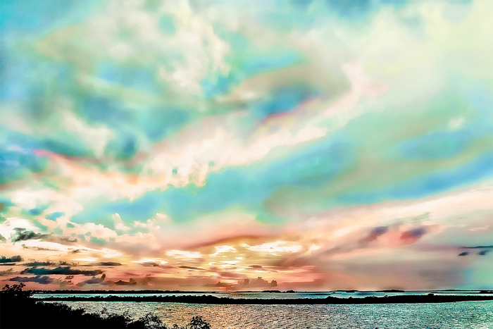 Sunset Blues Old Florida