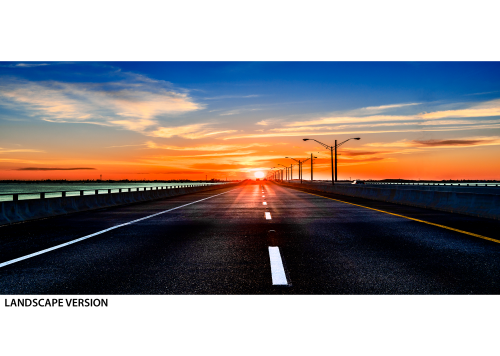 Setting Down the Highway Landscape